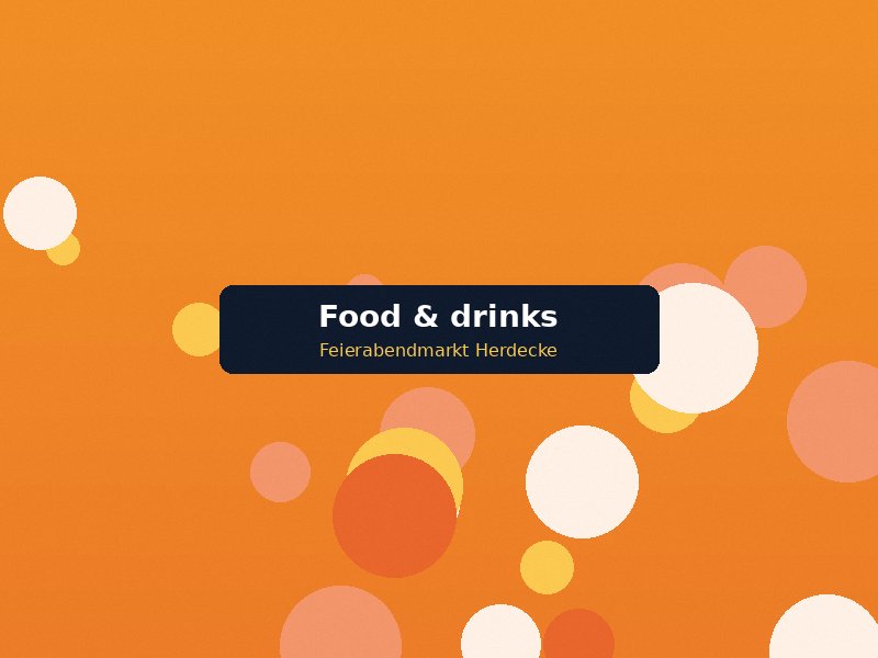 Kulinarische Vielfalt