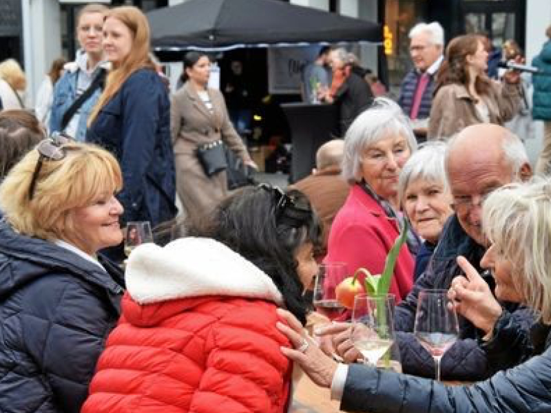 Feierabendmarkt Abendstimmung