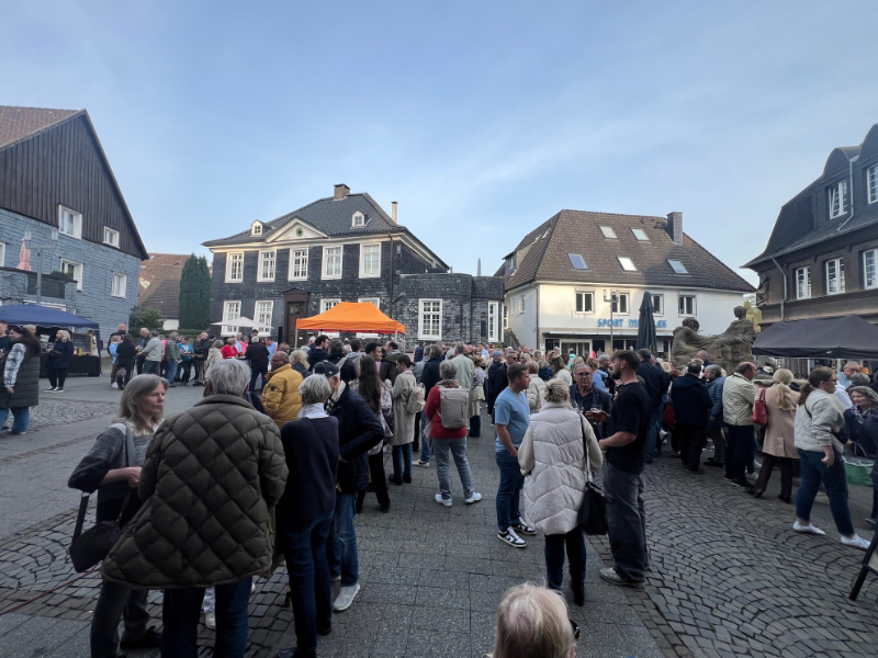 Atmosphaere am Frederunabrunnen